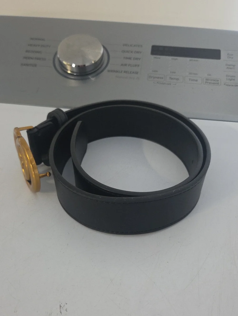 95 Gucci Belt Black GG